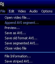 append video segment