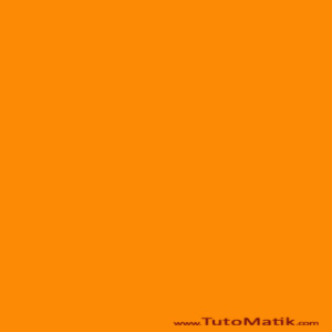 fond orange sans motif